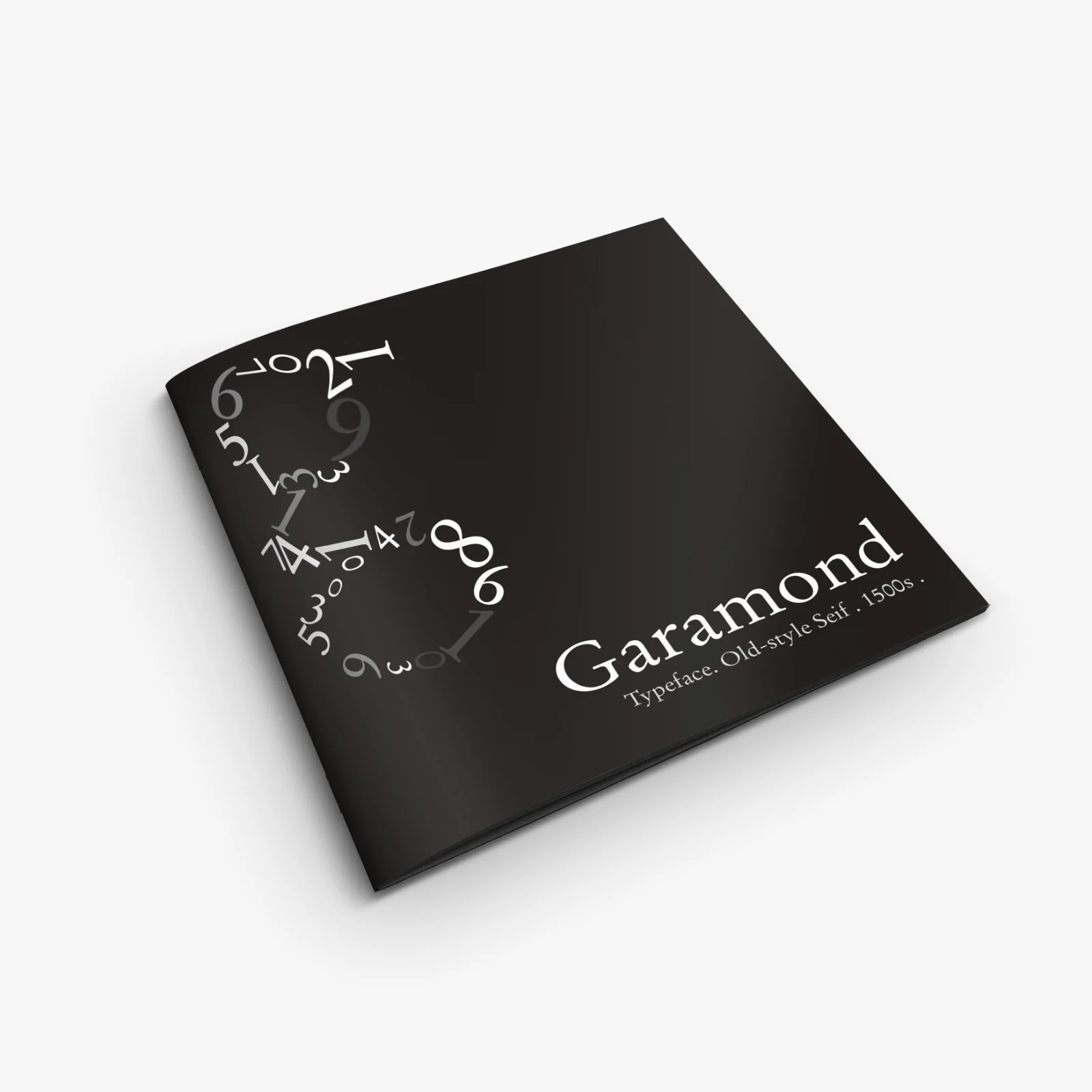 Garamond Type Specimen — cover