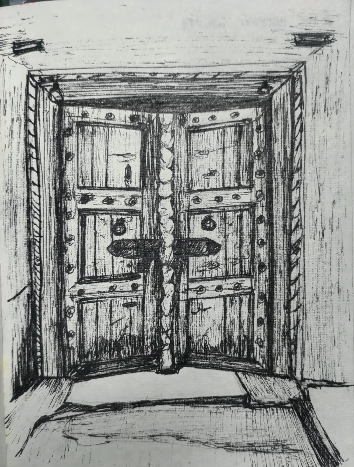 Open doorway study