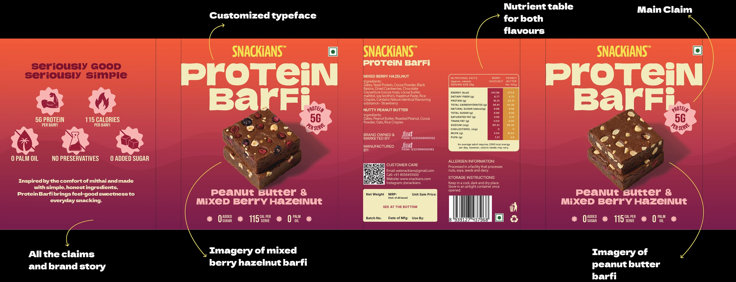 Snackians — Protein Barfi — image 6