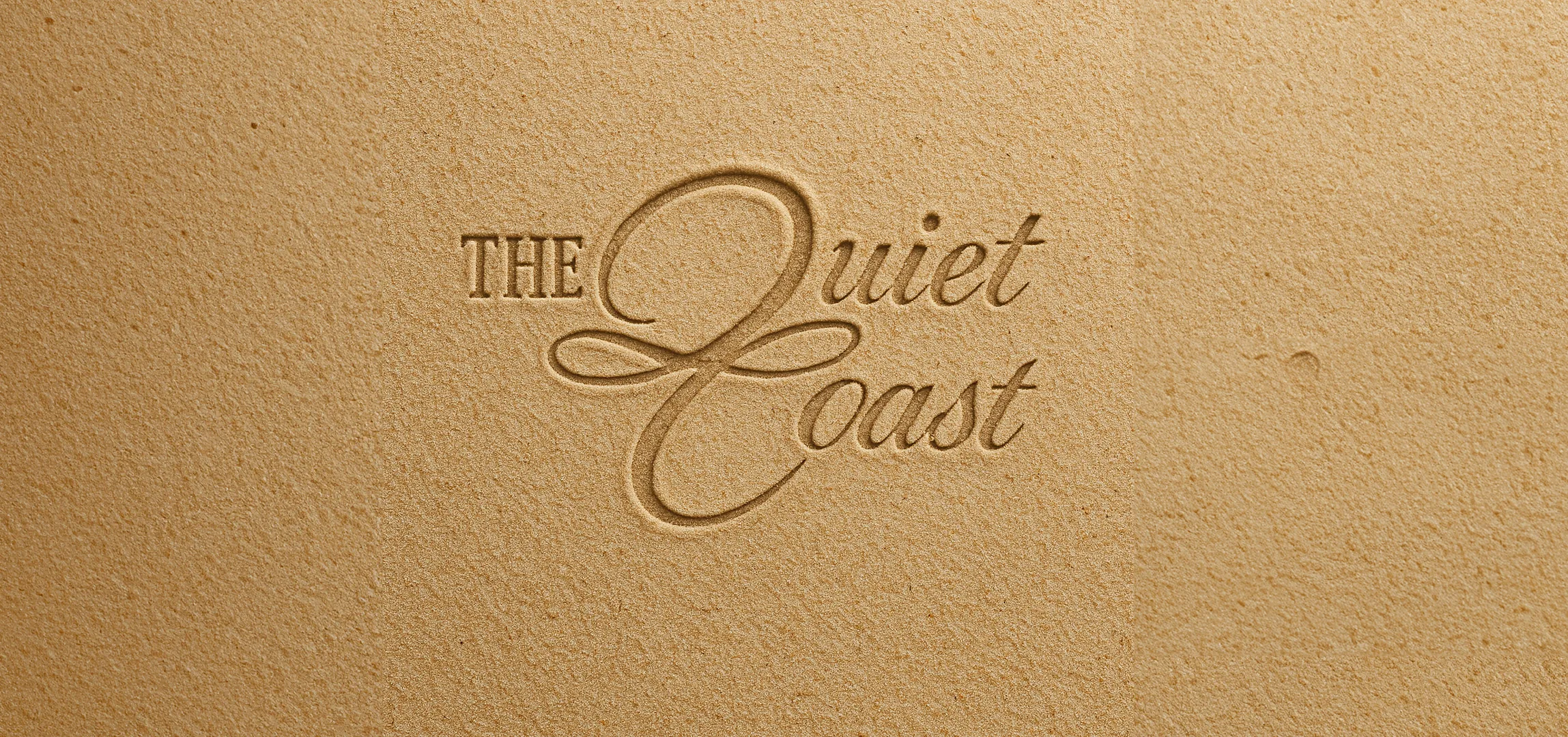 The Quiet Coast — Logo Concept
